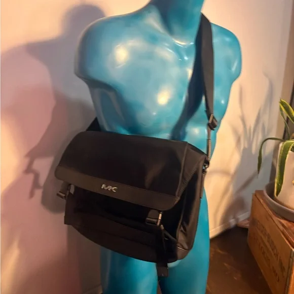 Michael Kors Black Messenger Bag